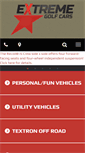 Mobile Screenshot of extremegolfcars.com